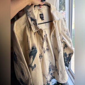 BDG Acid Bleach Wash Denim Jacket